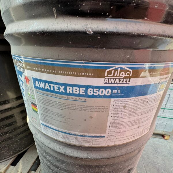 Awazel Awatex RBE 6500 1 Awazel Awatex RBE 6500 – Rubberized Bituminous Emulsion 200L Drum