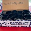 Decoduct Terminal One Way Circular Junction Box – Black