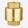 Double Lin Vertical Non-Return Valve (LL5001A) – Brass Spring Check Valve