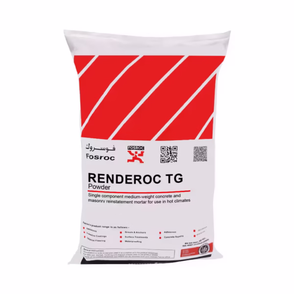 Fosroc Renderoc TG – Structural Concrete Repair Mortar (25kg) 2 Fosroc Renderoc TG – Structural Concrete Repair Mortar (25kg)