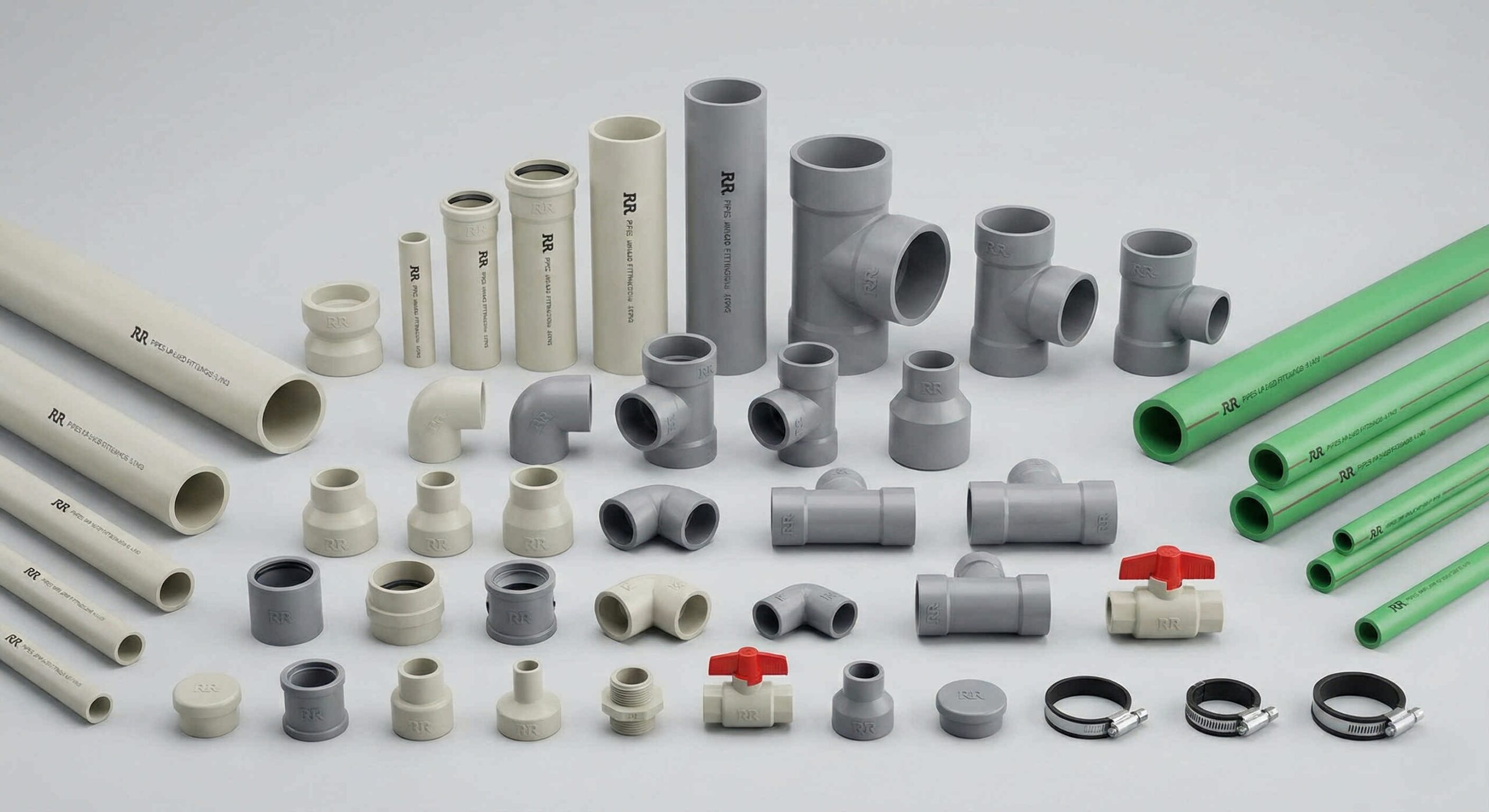 Pipe UPVC RR Grey Cosmoplast