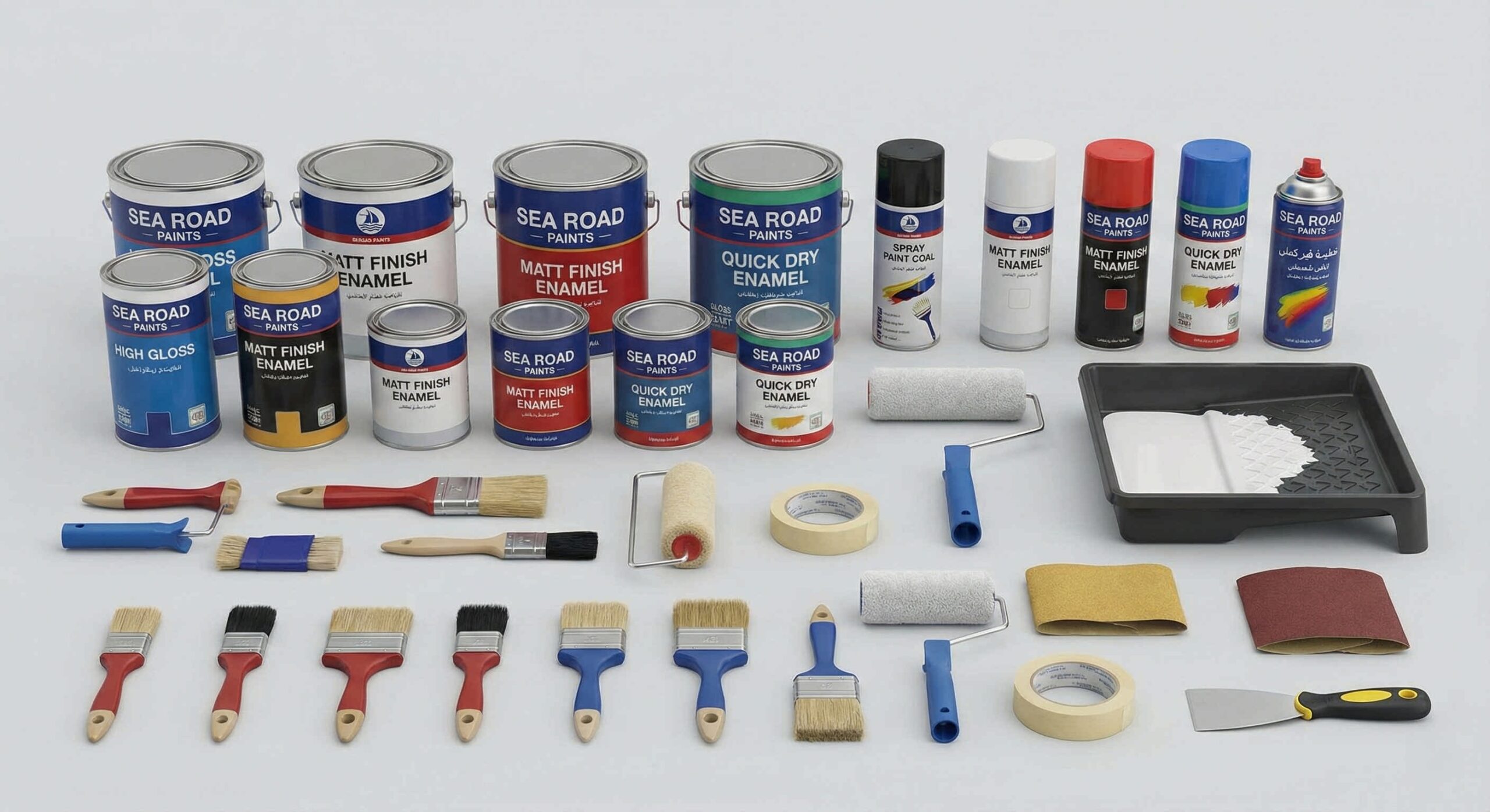 National Aluminium Paint (0.9L, 3.6L & 18L)