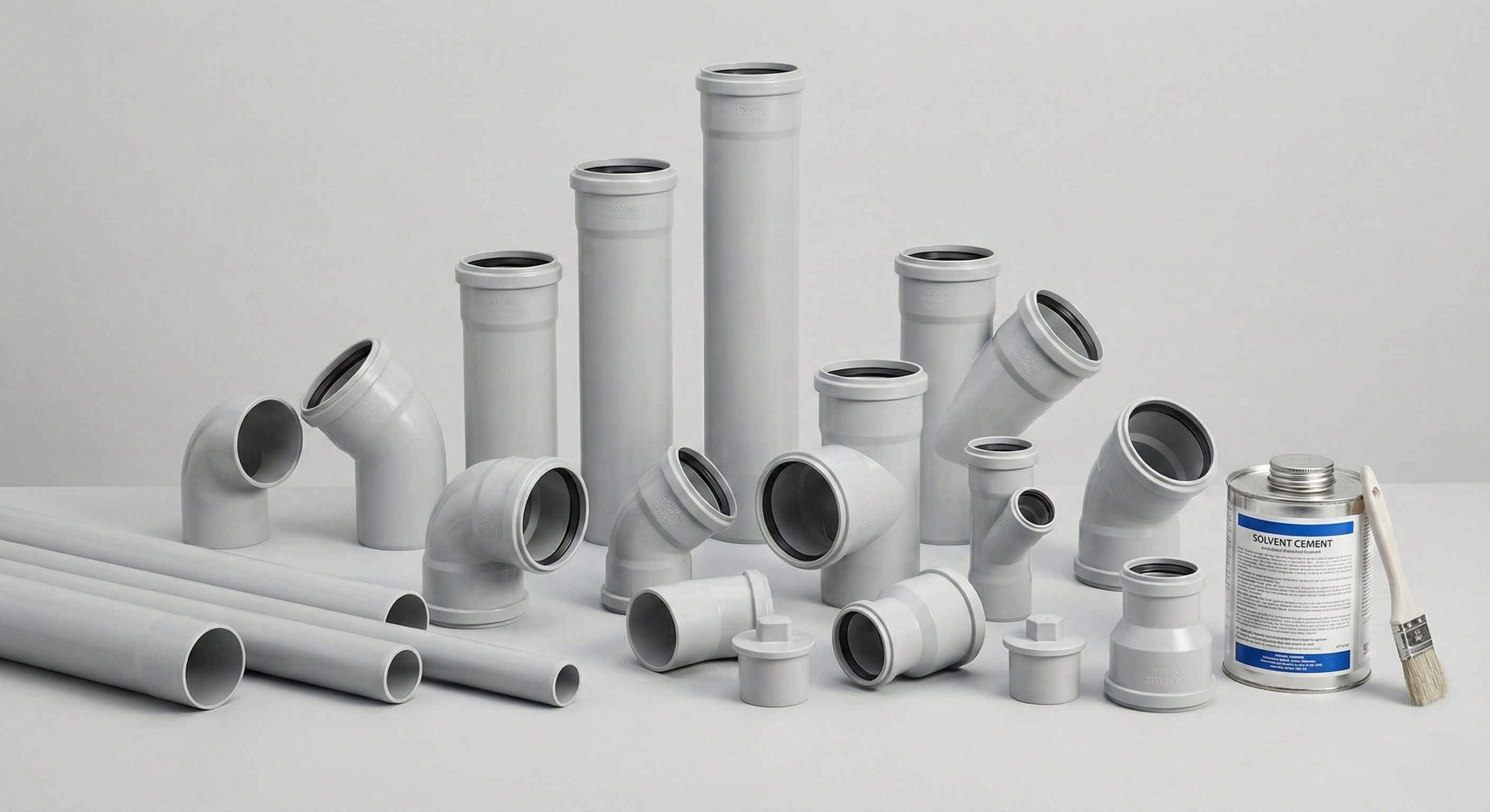 Pipe UPVC SS Grey Cosmoplast