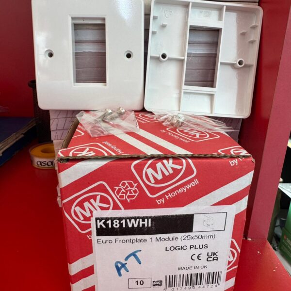 MK Electric Logic Plus Euro Frontplate