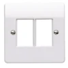 MK Electric Logic Plus Euro Frontplate