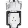 MK Electric Logic Plus Outdoor Switched Socket
