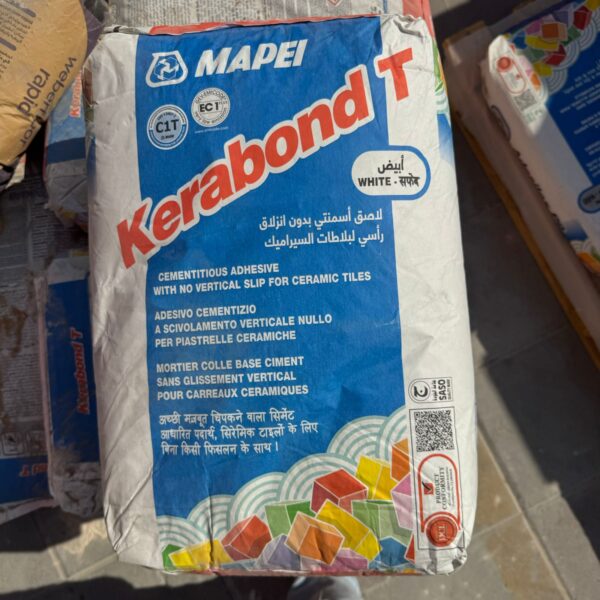 Mapei Kerabond T White – Cementitious Tile Adhesive (25kg) 1 Mapei Kerabond T White/Grey – Cementitious Tile Adhesive (25kg)