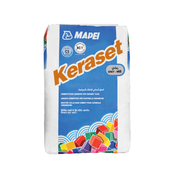 Mapei Keraset White/Grey – Cementitious Tile Adhesive (25kg)