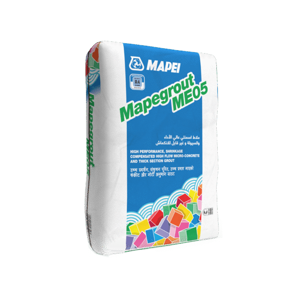 Mapei MAPEGROUT ME05 – High-Flow Micro-Concrete Grout 1 Mapei MAPEGROUT ME05 – High-Flow Micro-Concrete Grout