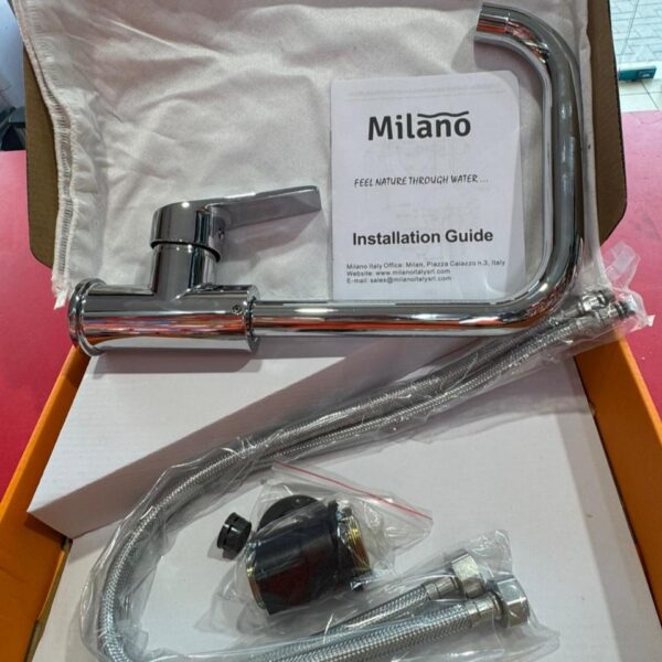 Milano Turbo Plus Sink Mixer – Chrome 2 Milano Turbo Plus Sink Mixer – Chrome