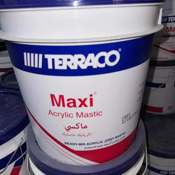 Terraco Maxi Acrylic Mastic – Crack Repair & Joint Filler – White.Grey 2 Terraco Maxi Acrylic Mastic – Crack Repair & Joint Filler – White / Grey