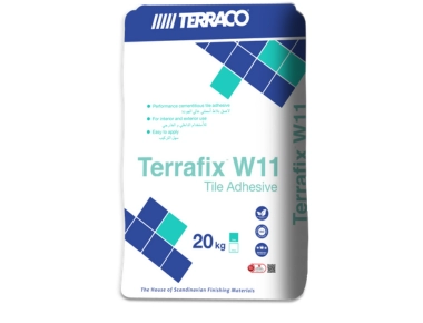 Terraco Terrafix W11-C1TE Water Resistant Tile Adhesive – 20kg