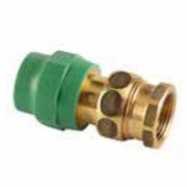 Wefatherm Pipe Union Brass Female PP-R.Brass SDR 6 – Green 2 Wefatherm Pipe Union Brass Female PP-R/Brass SDR 6 – Green