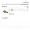 Wefatherm Pipe Union Brass Male PP-R.Brass SDR 6 – Green 1 Wefatherm Pipe Union Brass Male PP-R/Brass SDR 6 – Green