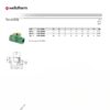 Wefatherm Stop Valve Body PP-R SDR 6 – Green 1 Wefatherm Stop Valve Body PP-R SDR 6 – Green
