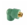 Wefatherm Transition Elbow 90° Male PP-R.Brass SDR 6 – Green 2 Wefatherm Transition Elbow 90° Male PP-R/Brass SDR 6 – Green