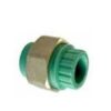 Wefatherm Union Brass Nut PP-RCT.Brass – Green 2 Wefatherm Union Brass Nut PP-RCT/Brass – Green