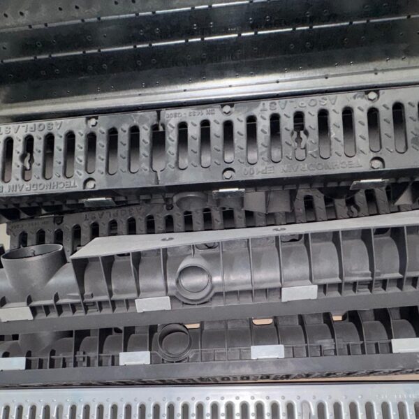 Asoplast Technodrain EP100 – HD-PE Drainage Channel System