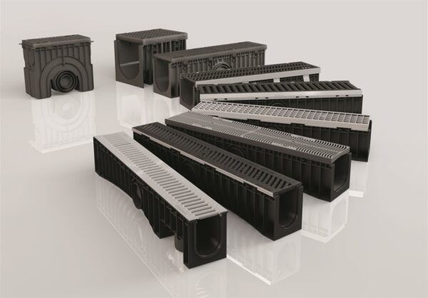 Asoplast Technodrain EP100 – HD-PE Drainage Channel System
