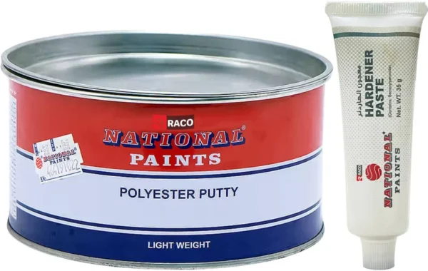 National Auto Lacquer Polyester Putty Light Weight
