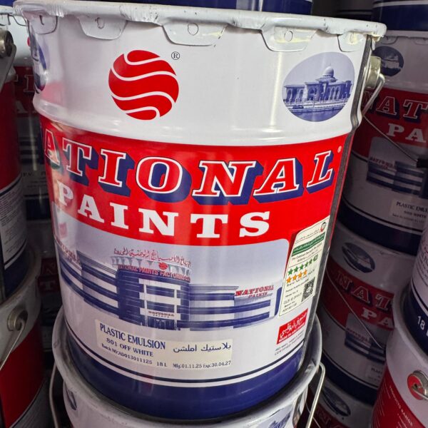 National Paints Plastic Emulsion Paint (18L & 3.6L) 2 National Paints Plastic Emulsion Paint (18L & 3.6L)