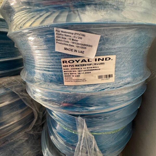 Royal Ind Neo PVC Waterstop (CJ 250) 2 Royal Ind Neo PVC Waterstop (CJ 250)
