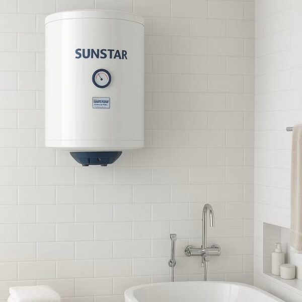 SunStar Electric Water Heater 1 SunStar Electric Water Heater – 50L Capacity | 2000W | Made in Oman