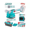 TOTAL Cordless Tile Vibration Machine 20V 60kg – TTVLI20015 1 TOTAL Cordless Tile Vibration Machine 20V 60kg – TTVLI20015