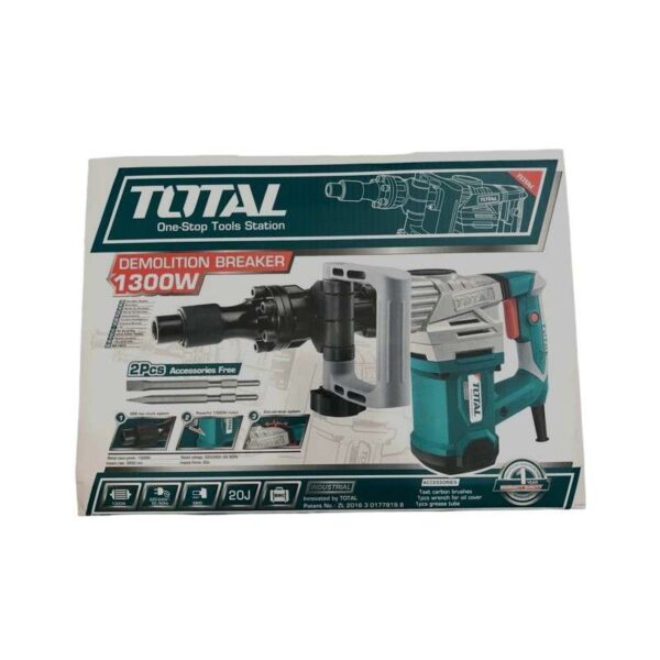 Total 1300W Demolition Breaker 20J - TH2130016 1 Total 1300W Demolition Breaker 20J - TH2130016