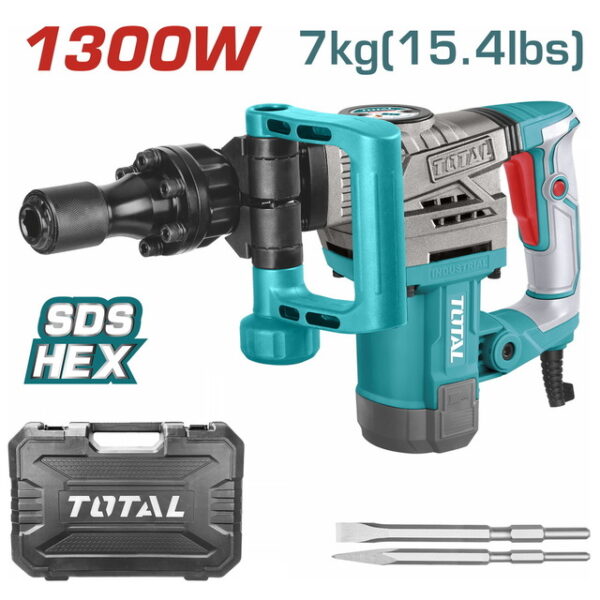 Total 1300W Demolition Breaker 20J - TH2130016 2 Total 1300W Demolition Breaker 20J - TH2130016