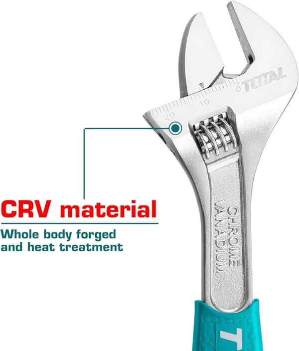 Total Adjustable Wrench (6 – 12) 3 Total Adjustable Wrench (6" – 12")