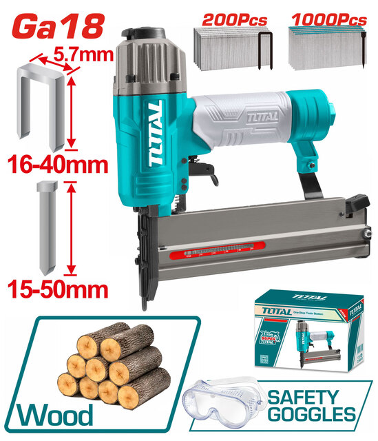Total GA18 2-in-1 Nailer & Stapler - TAT81501 2 Total GA18 2-in-1 Nailer & Stapler - TAT81501